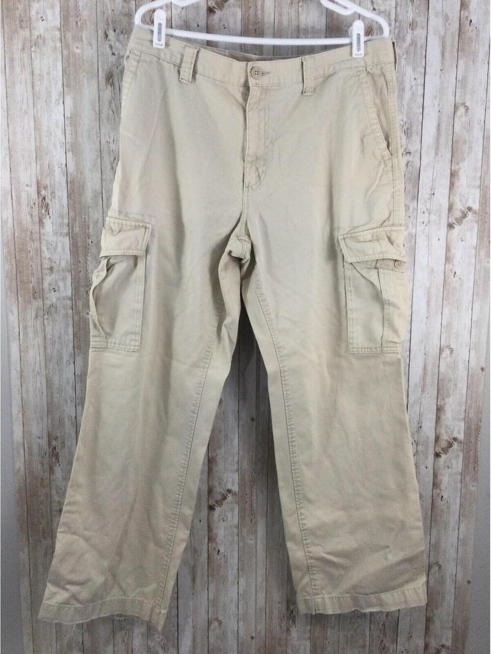Vtg Y2K Old Navy Baggy Loose Fit Carpenter Pants Fit 36X32 skater street cargo - Picture 1 of 6